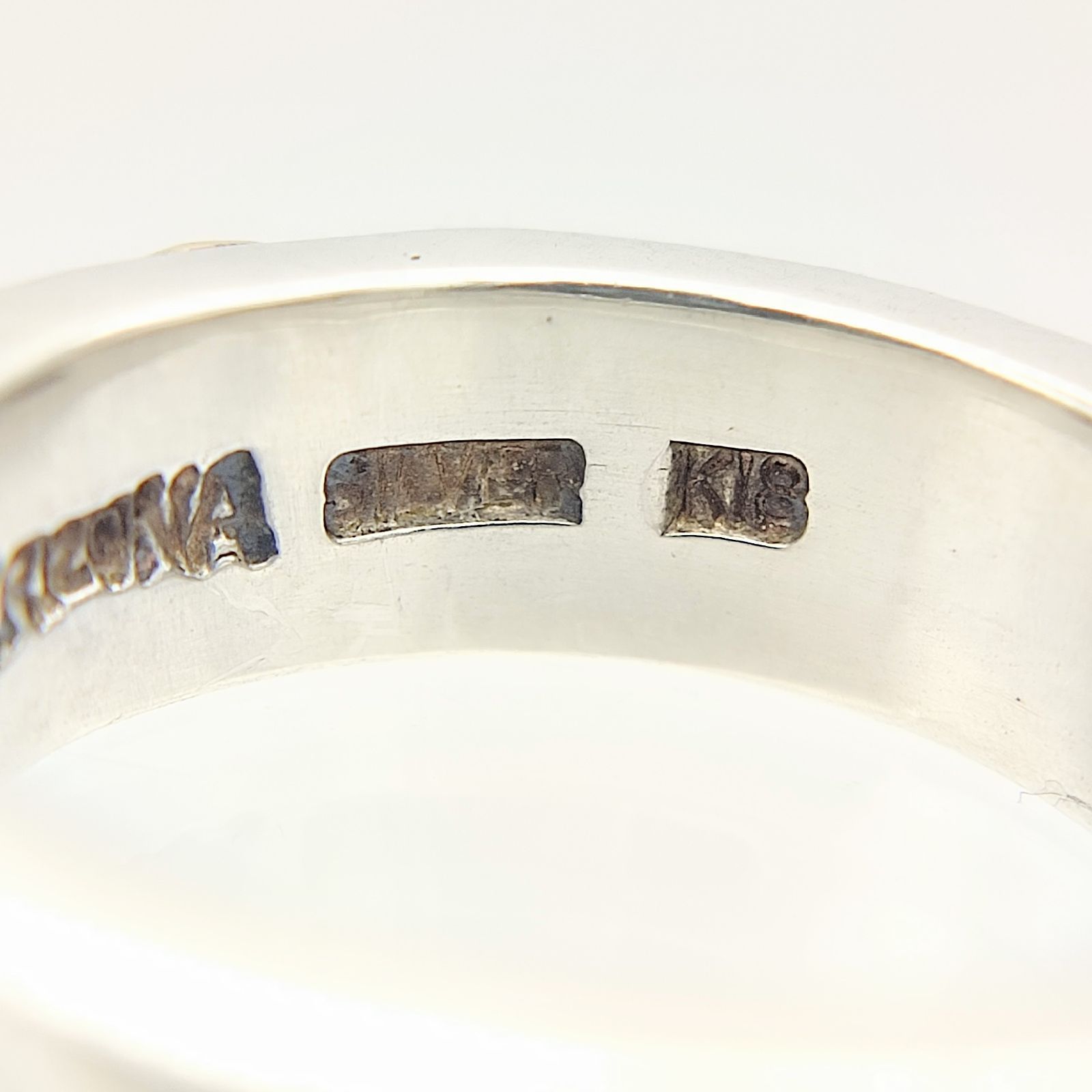 美品】ARIZONA FREEDOM アリゾナフリーダム 太陽神リング 唐草模様 K18