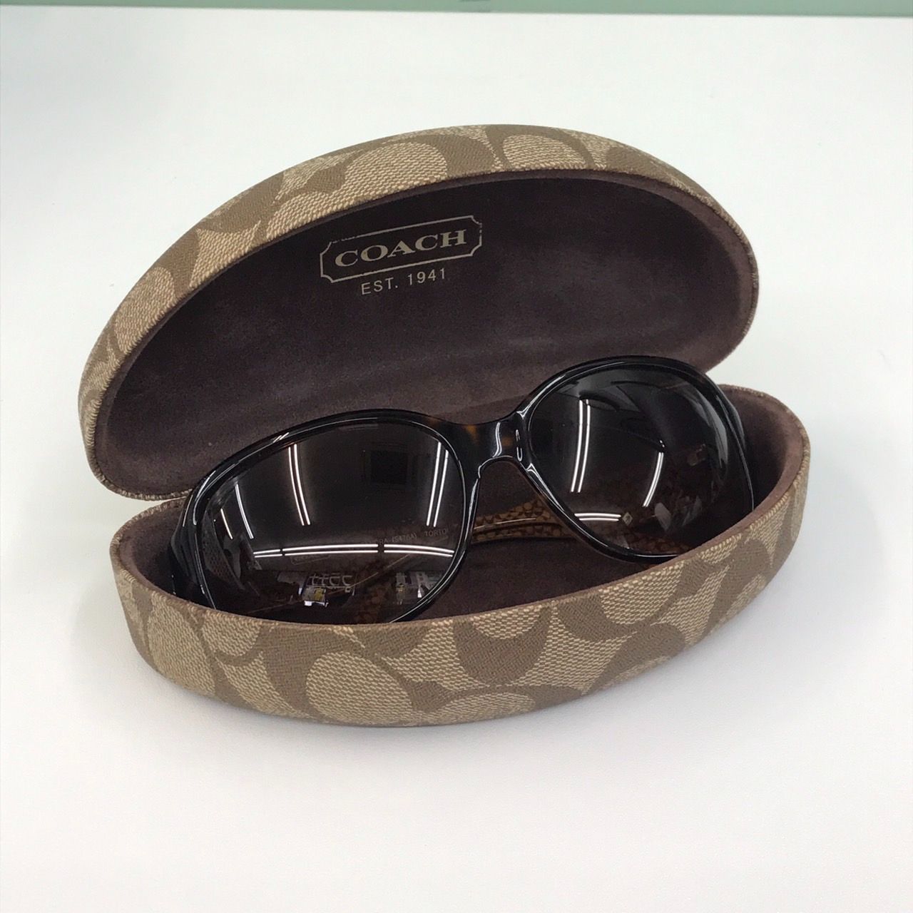 COACH コーチ S476A サングラス CASSANDRA 60□17 ケース付 花柄 送料