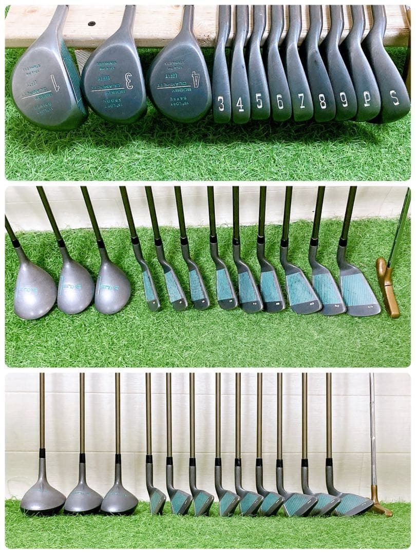 H7 レフティー アディダス 初心者オススメ 左利きメンズセット 12本