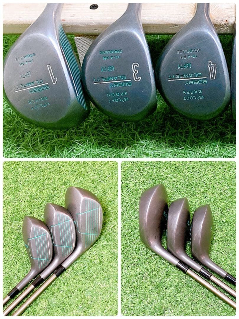 H7 レフティー アディダス 初心者オススメ 左利きメンズセット 12本