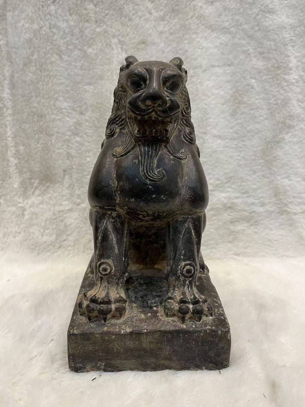 入荷予定商品 狛犬 骨董 石像