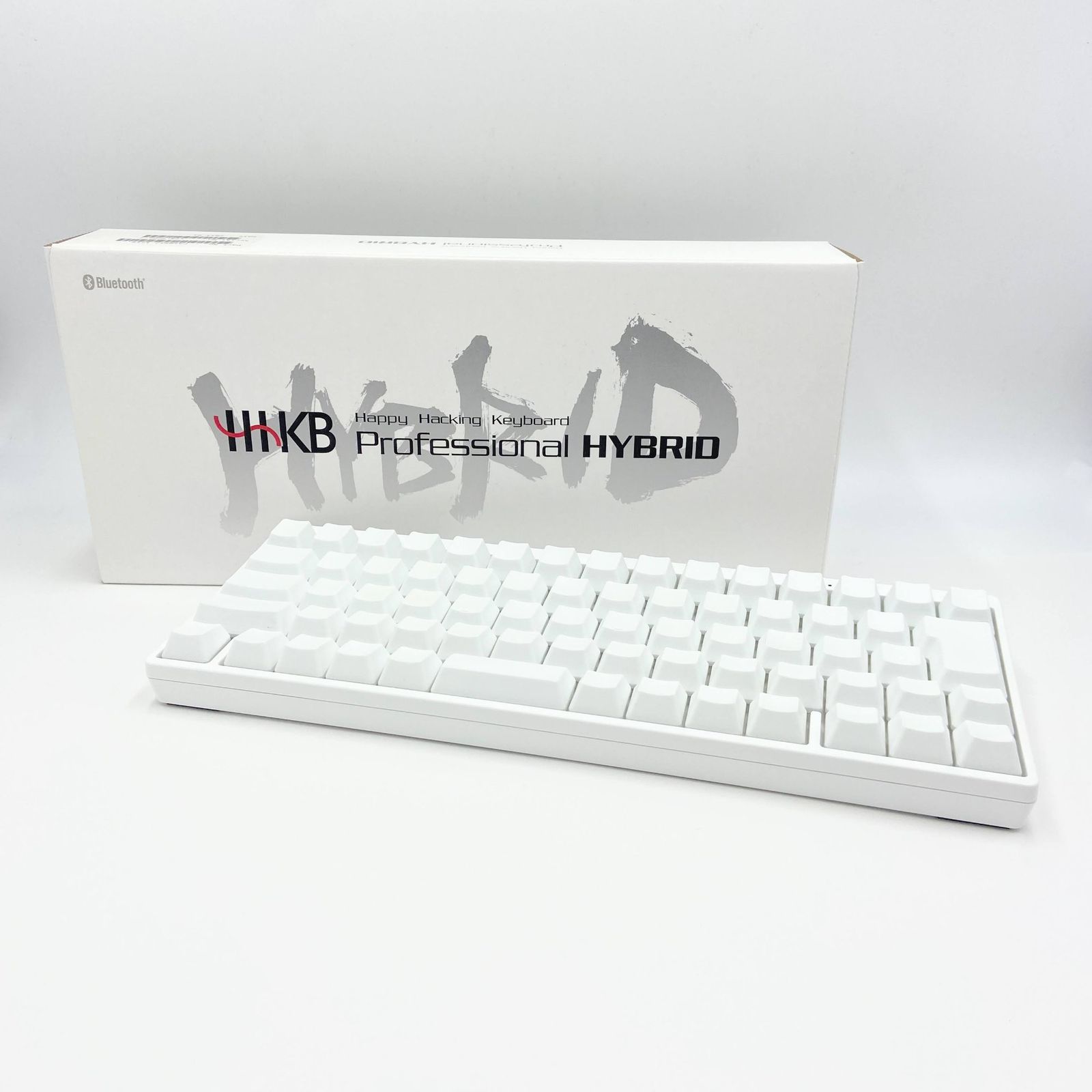 美品 PFU キーボード HHKB Professional HYBRID Type-S 雪 無刻印 PD 