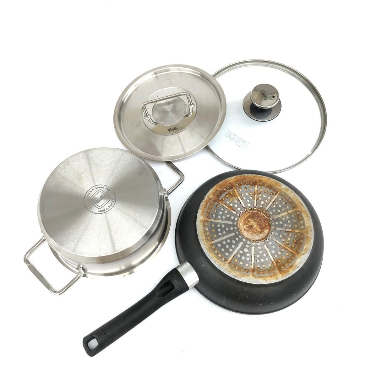 Fissler フィスラー フライパン 両手鍋 2点セット まとめ