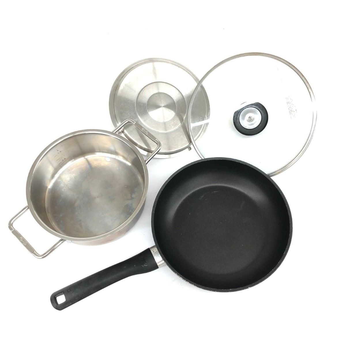 Fissler フィスラー フライパン 両手鍋 2点セット まとめ