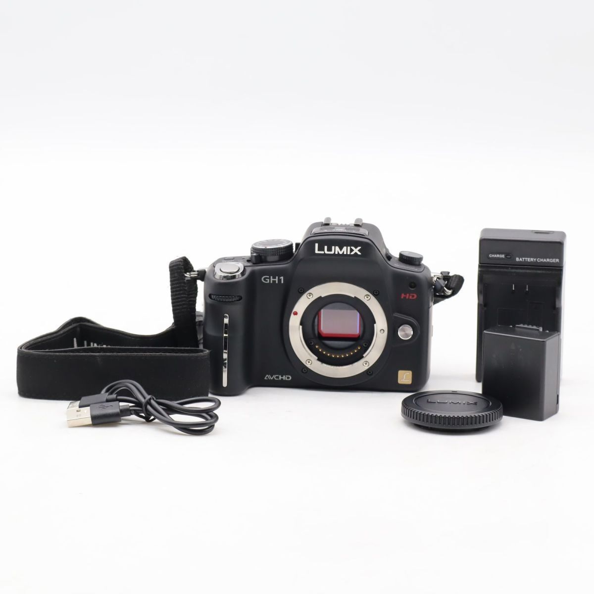 パナソニック GH1 ボディ ブラック DMC-GH1-K #4057 - メルカリ