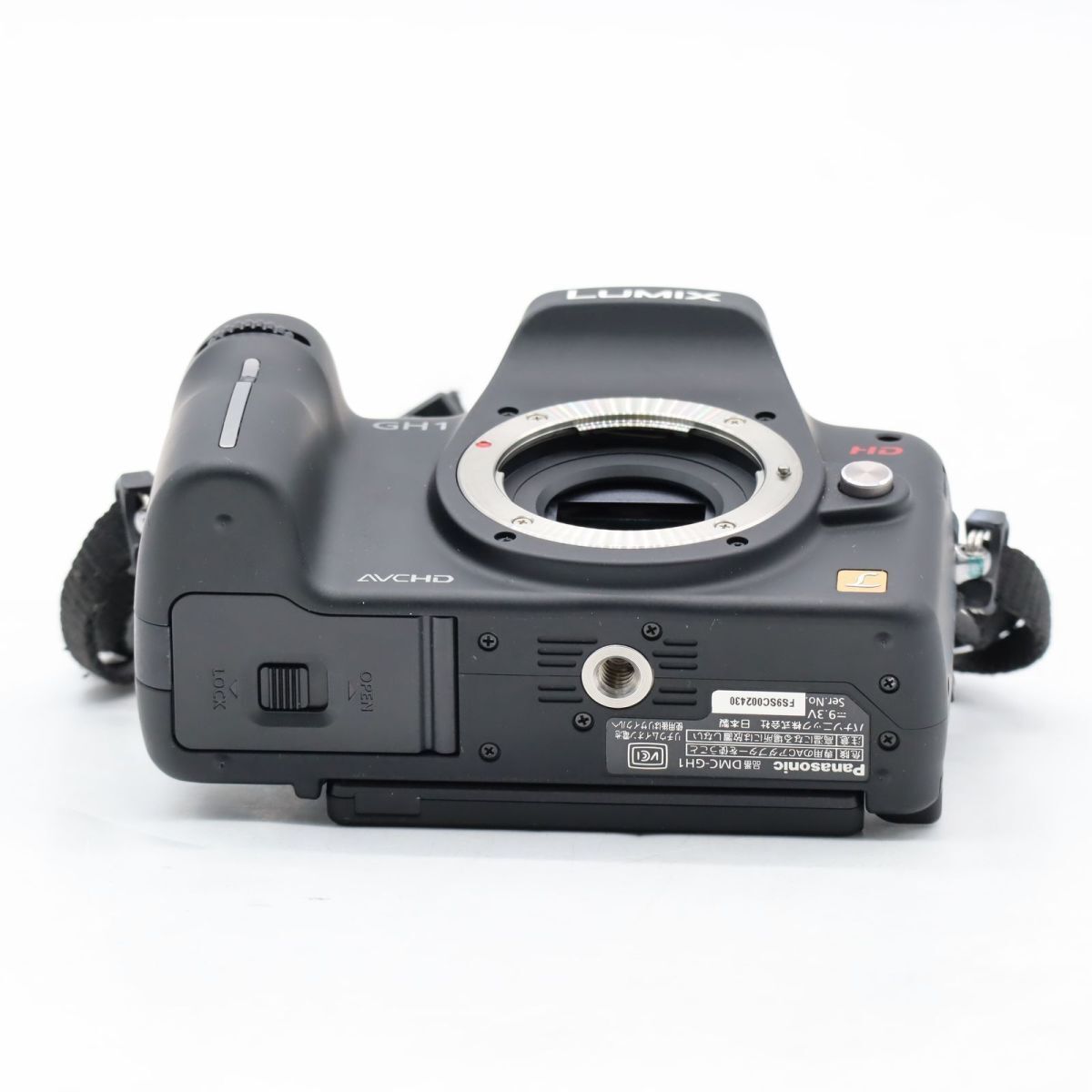 パナソニック GH1 ボディ ブラック DMC-GH1-K #4057 - メルカリ