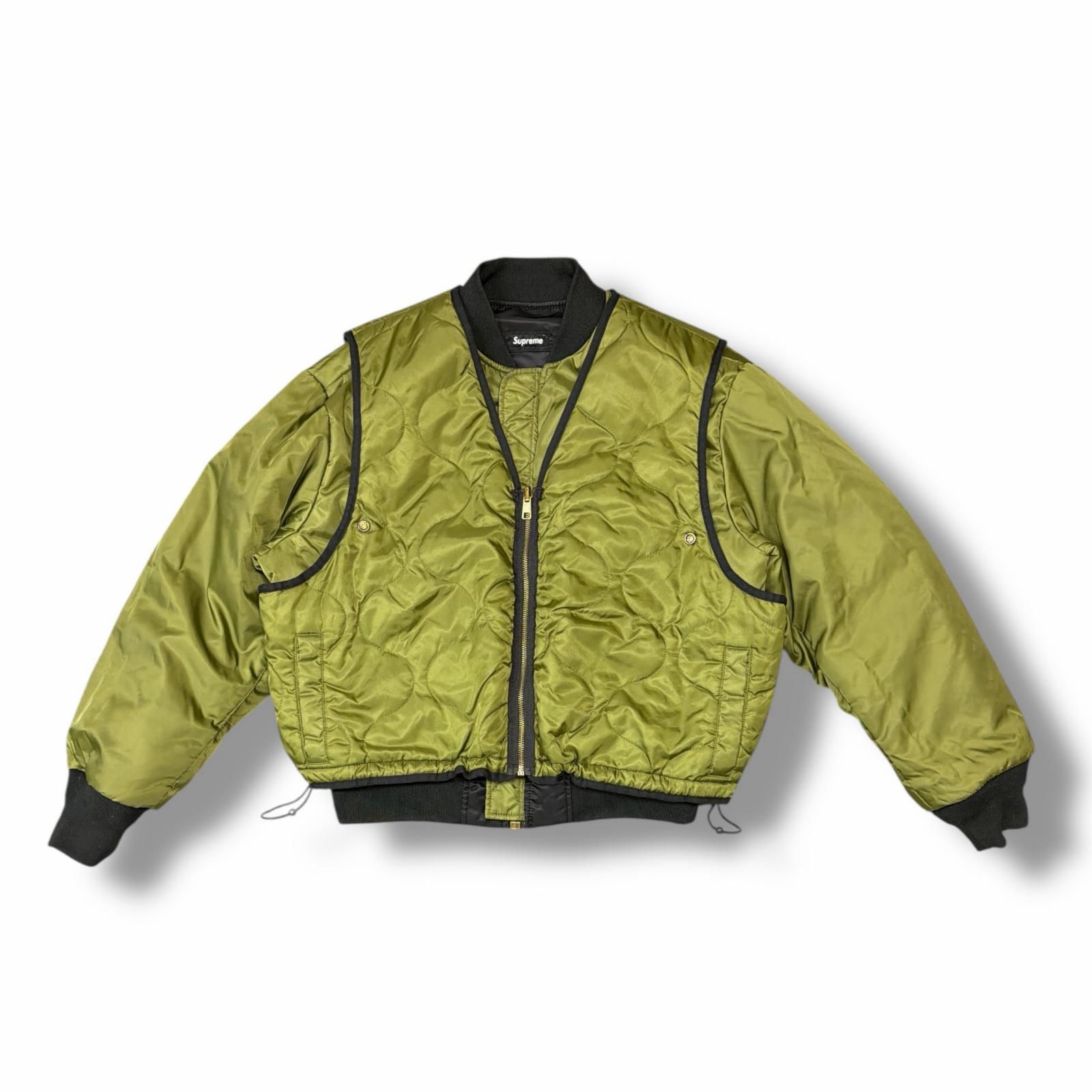 国内正規 Supreme 24SS 2-in-1 MA-1 + Vest リバーシブルフライト 