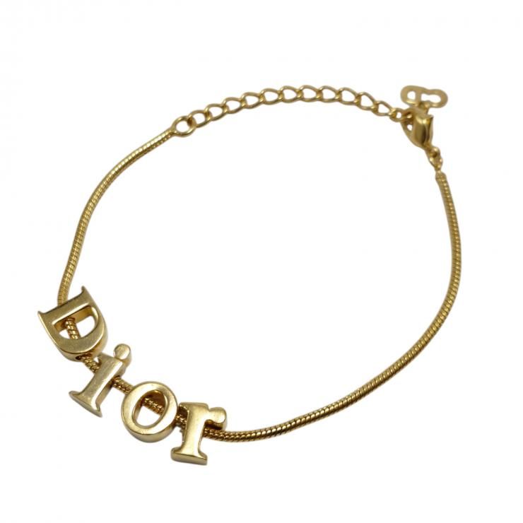 Christian Dior クリスチャンディオール ブレスレット ディオールロゴ