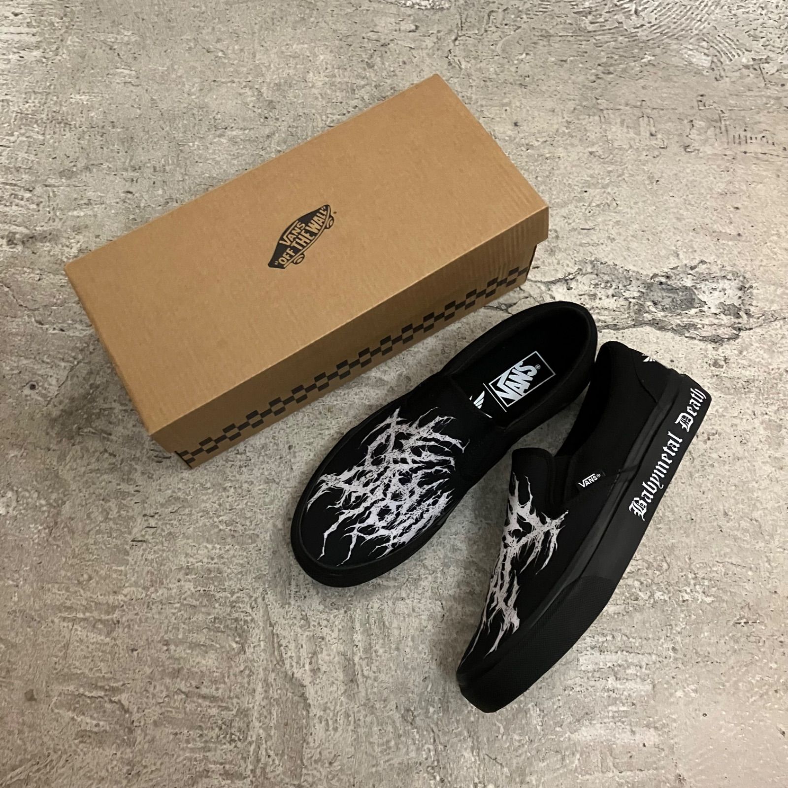 ほぼ未使用 VANS × BABYMETAL / バンズ ベビーメタル スリッポン 