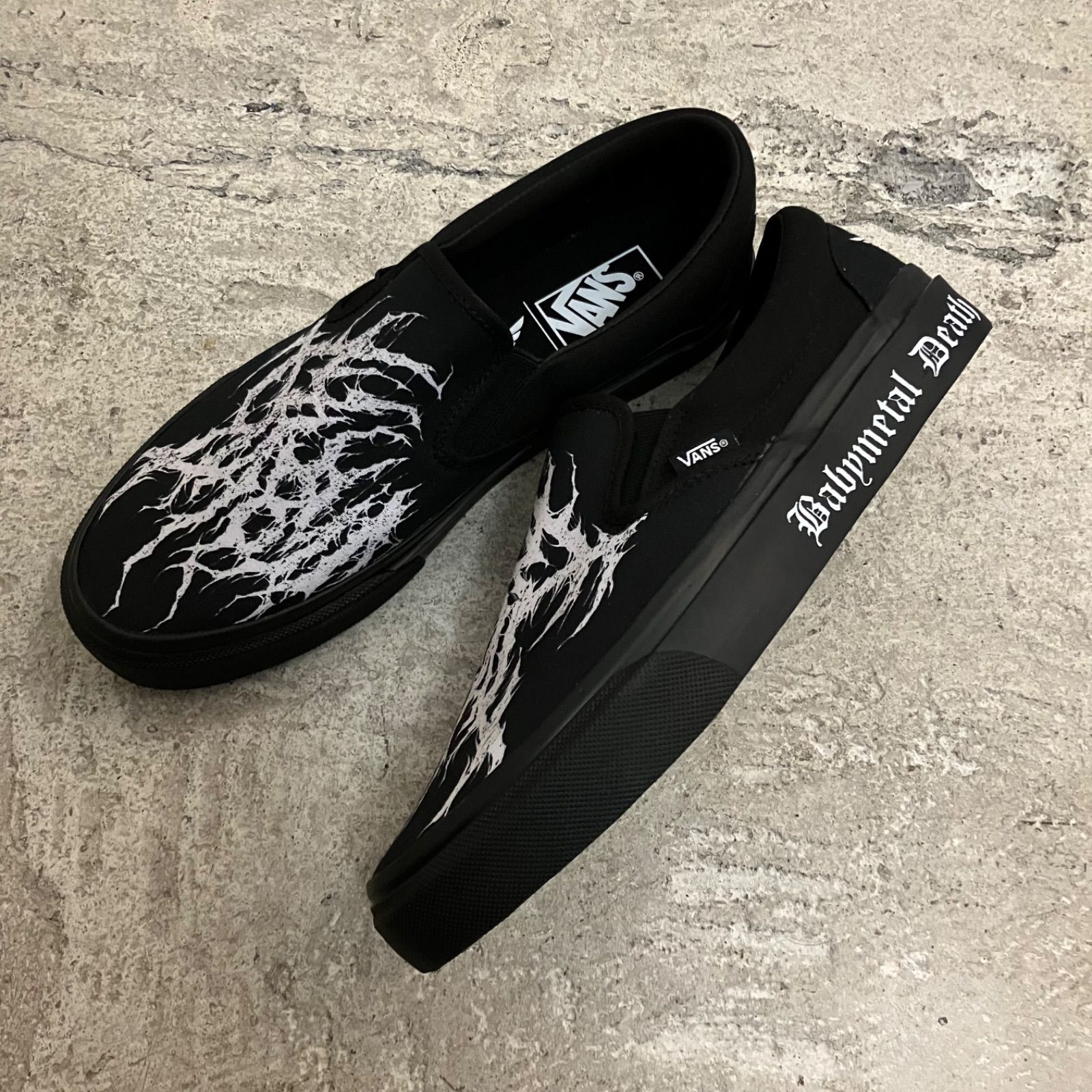 ほぼ未使用 VANS × BABYMETAL / バンズ ベビーメタル スリッポン 