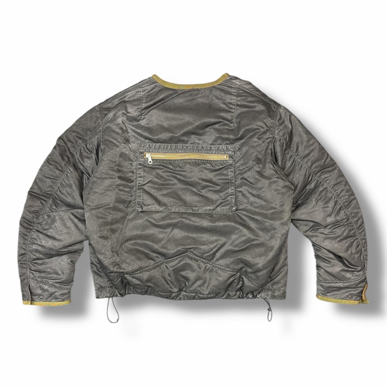 SIMPLYCOMPLICATED CGN BOMBER JACKET カーディガンボンバージャケット MA-1 シンプリーコンプリケイテッド グレー 2 （9297M）