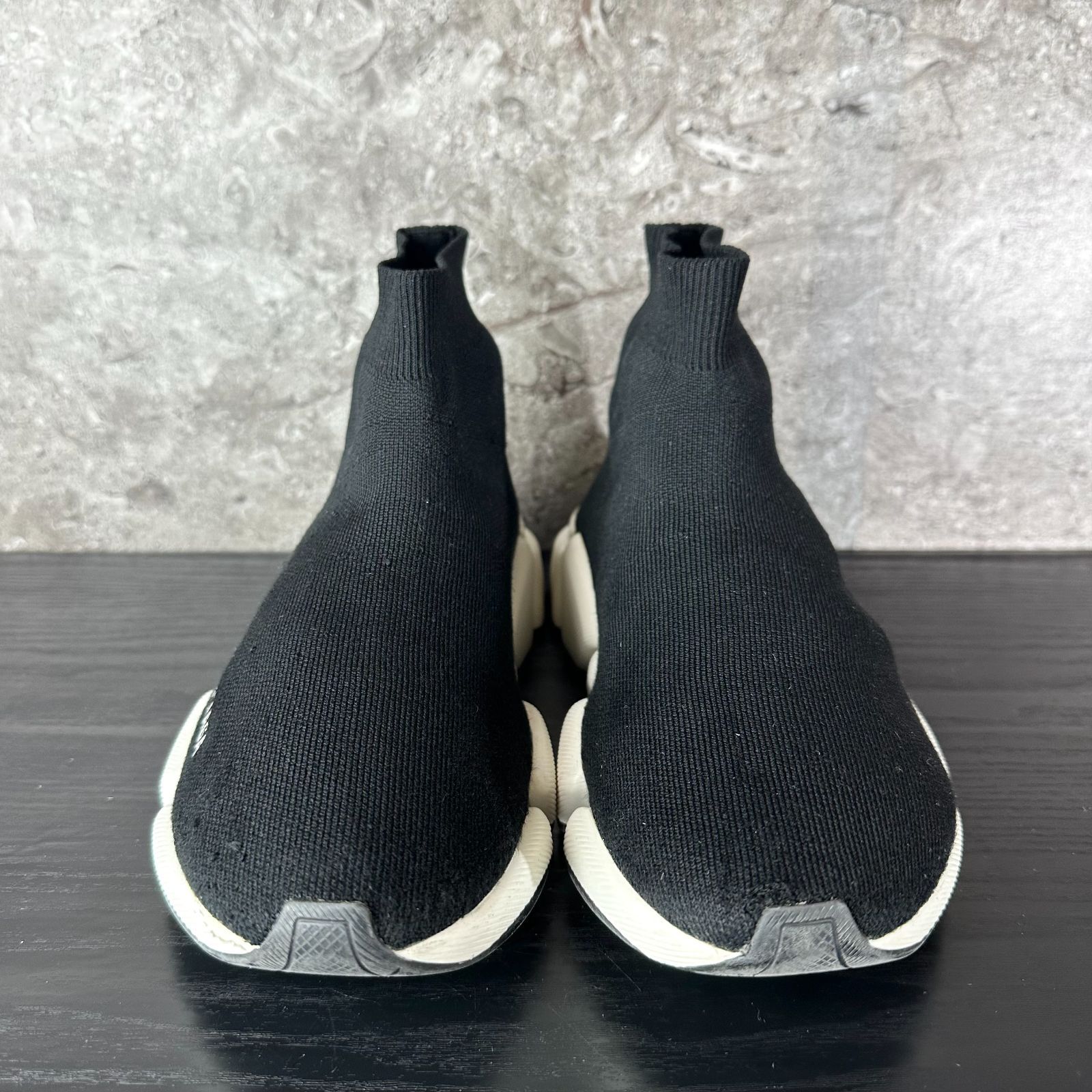 ケア済／清潔に整えたリユース靴】S654 BALENCIAGAバレンシアガ SPEED 
