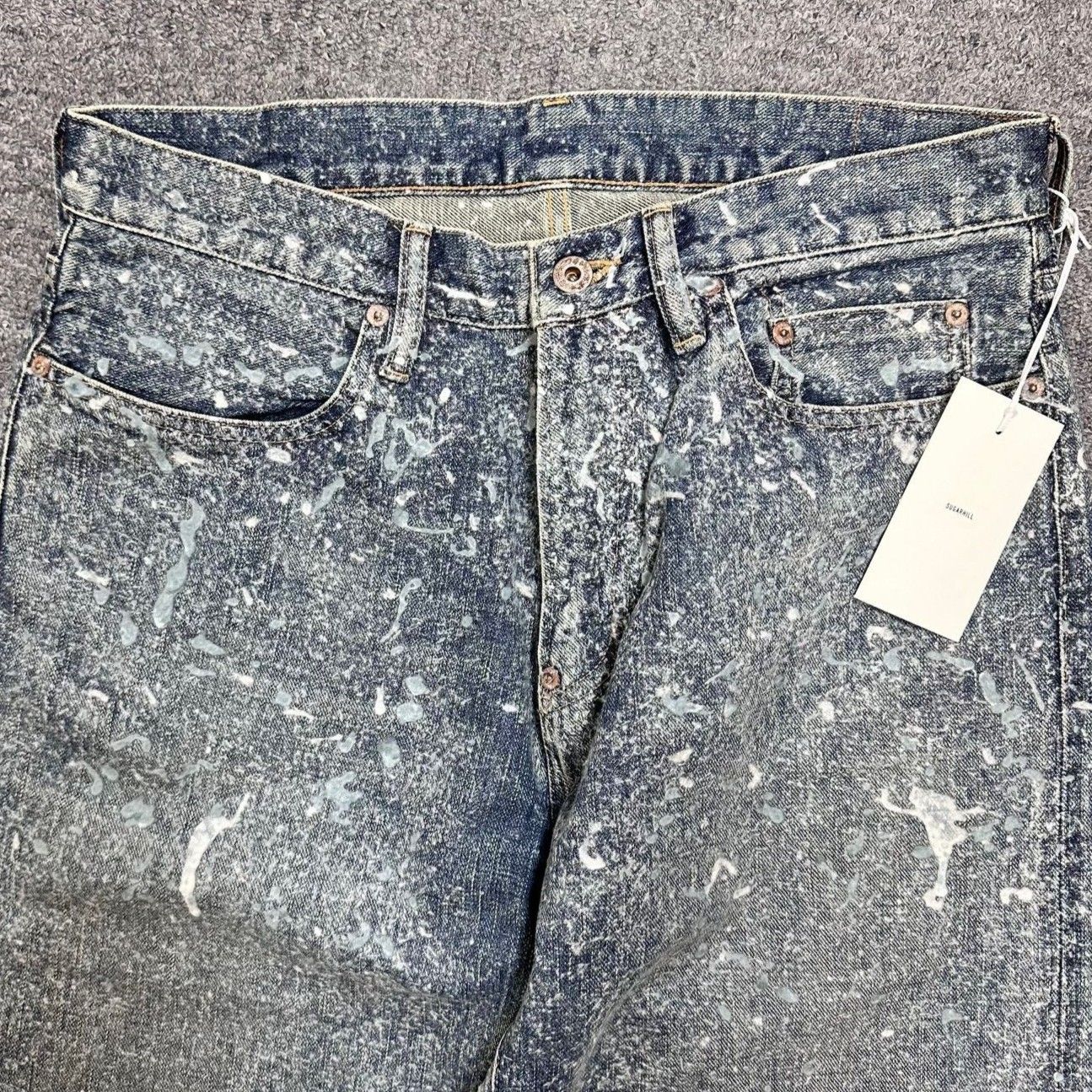 参考上代70400円 未使用 SUGARHILL 24AW MOLDED DENIM TROUSERS 