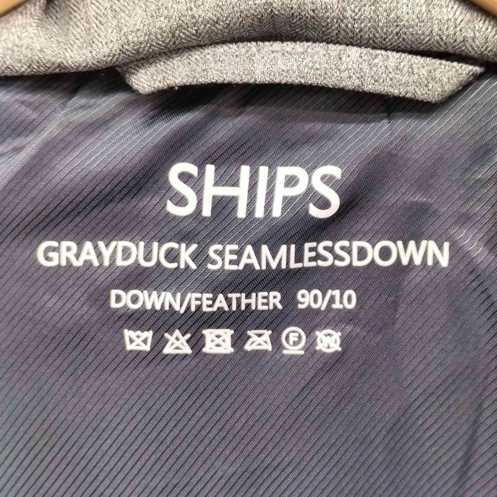 シップス SHIPS GRAYDUCK SEAMLESSDOWN ダウンジャケット メンズ JPN 