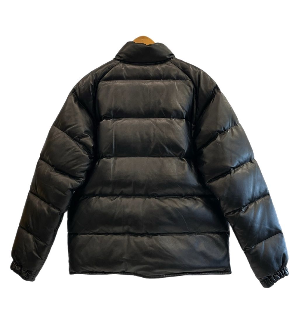 ア ベイシング エイプ A BATHING APE LEATHER CLASSIC DOWN レザー