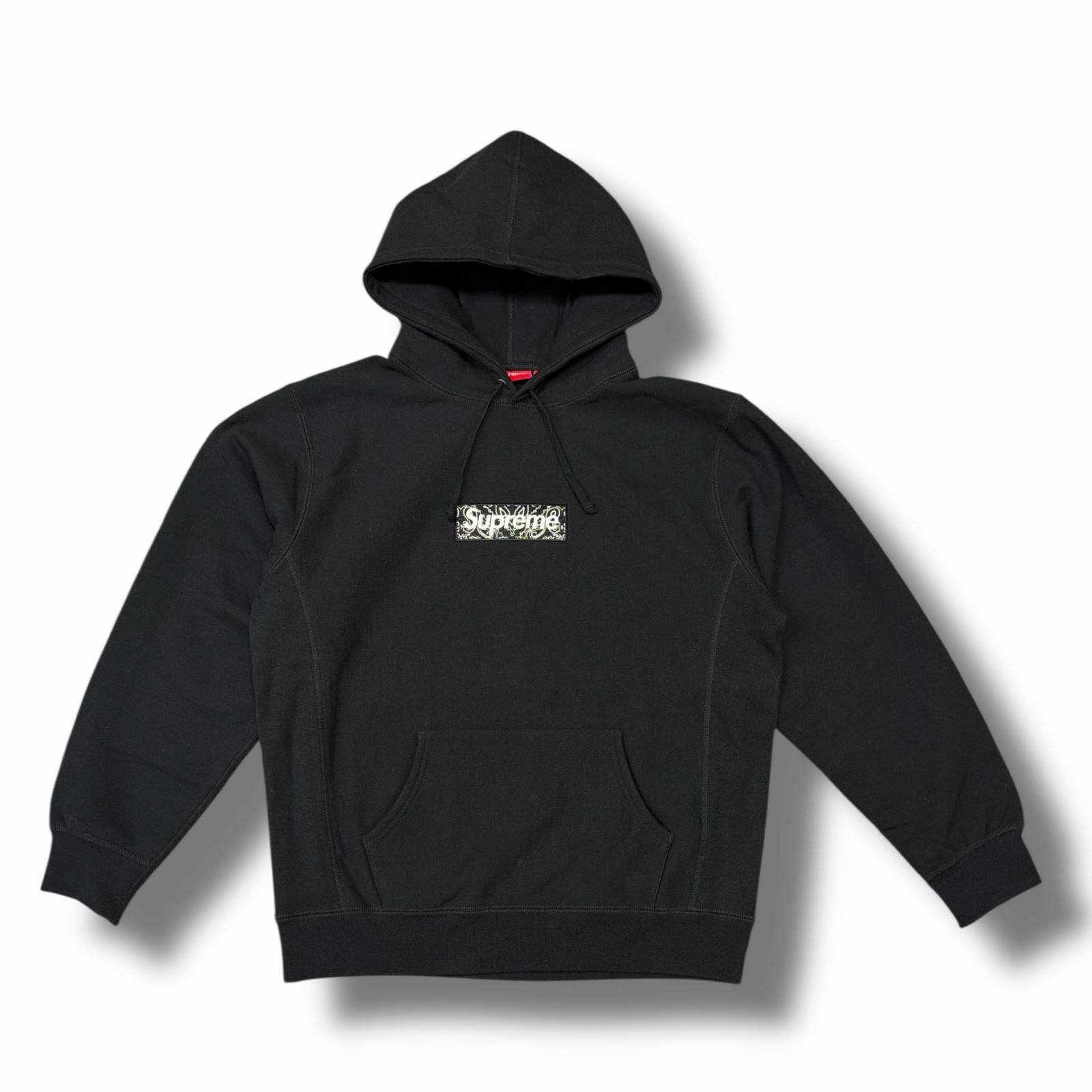 国内正規 Supreme 19AW Bandana Box Logo Hooded Sweatshirt バンダナ