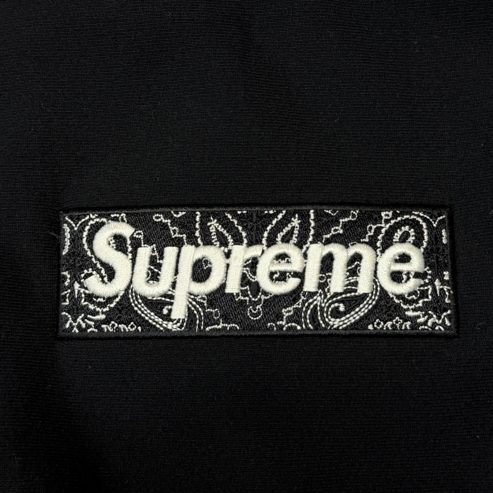 国内正規 Supreme 19AW Bandana Box Logo Hooded Sweatshirt バンダナ