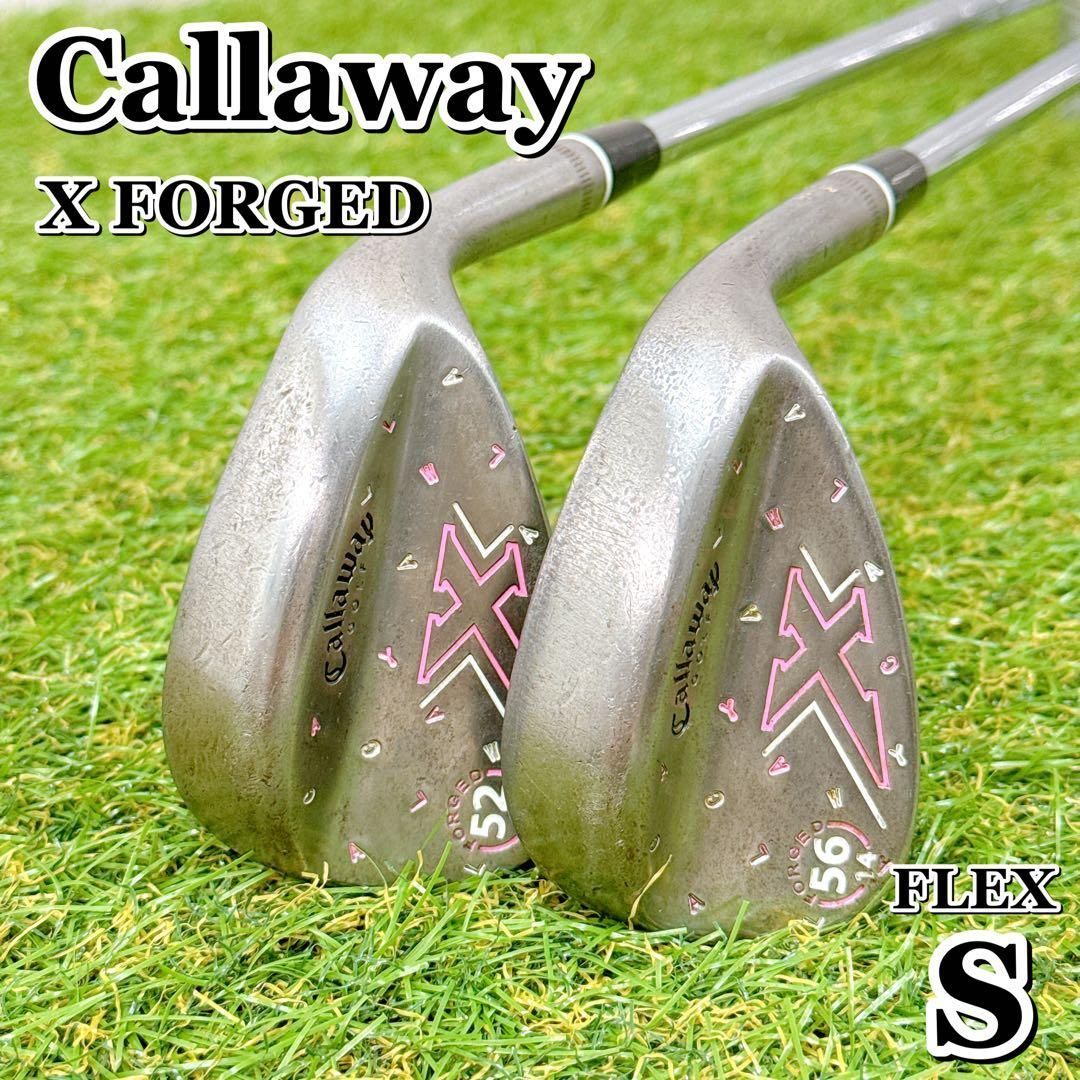Callaway X Forged 52度 56度 ウェッジ 希少 【K470】 【公式通販】