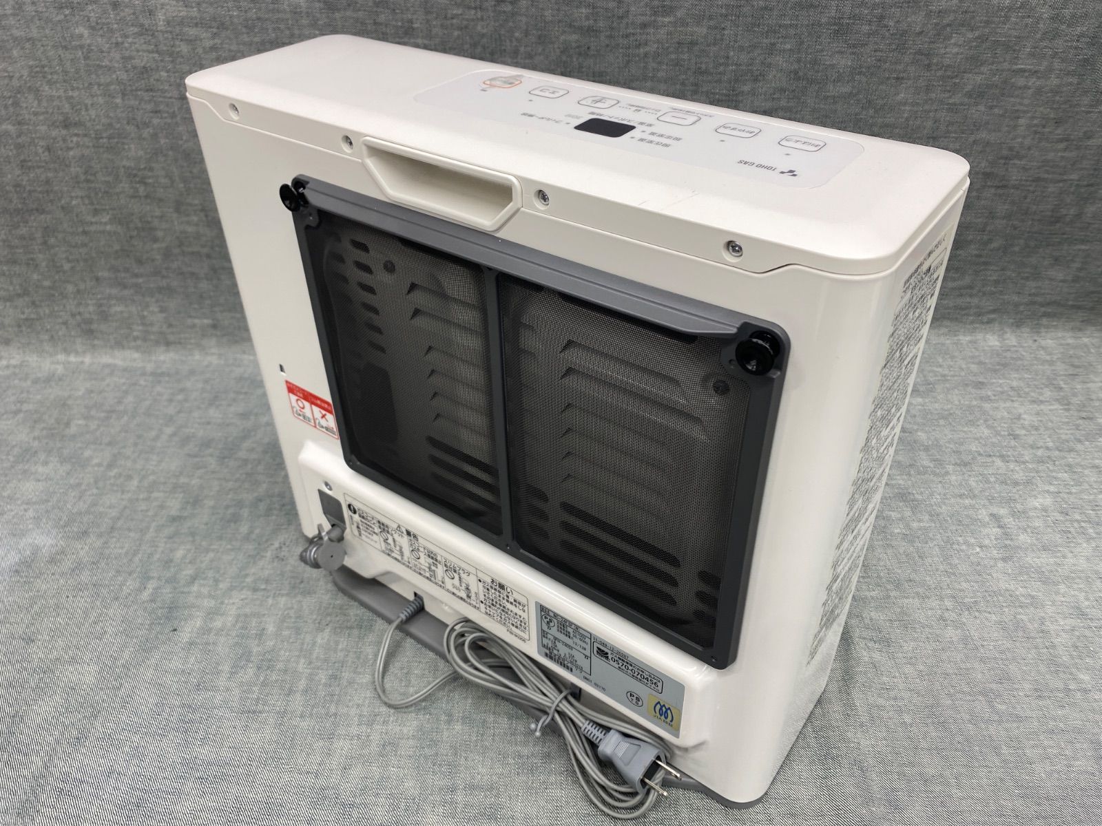 未使用品ノーリツ GFH-4005S-W5 ガスヒーター 都市ガス用 ノーリツ：ガスファンヒーター都市ガス用（12A13A）(スノーホワイト