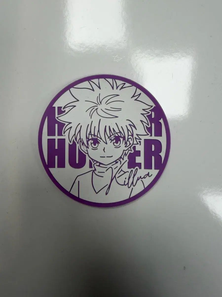 HUNTER×HUNTER キルア ゴム コースター ガチャ HUNTER キルア