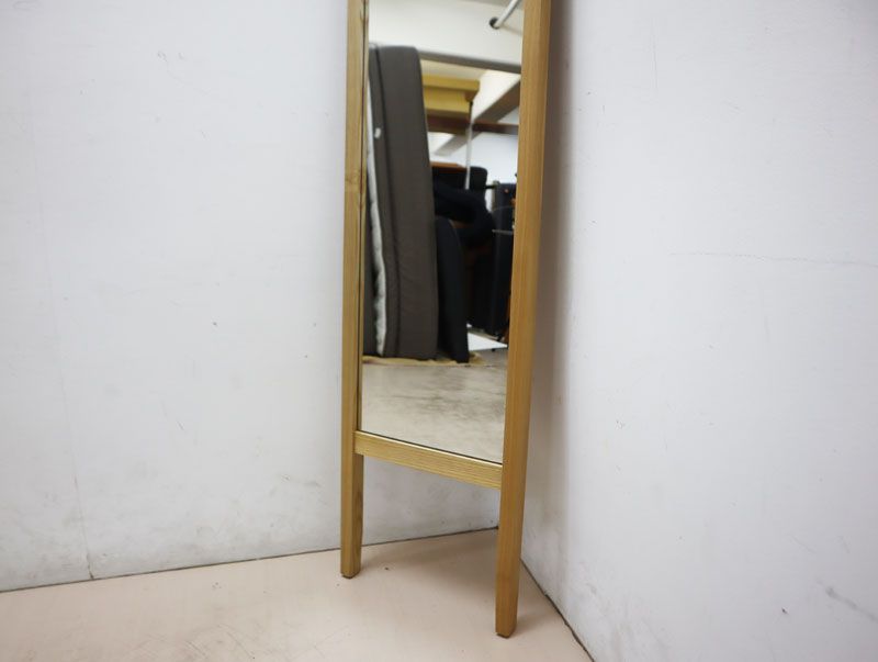 インテリア小物 ◇展示新同品◇ IDEE イデー SLEIGH MIRROR Natural