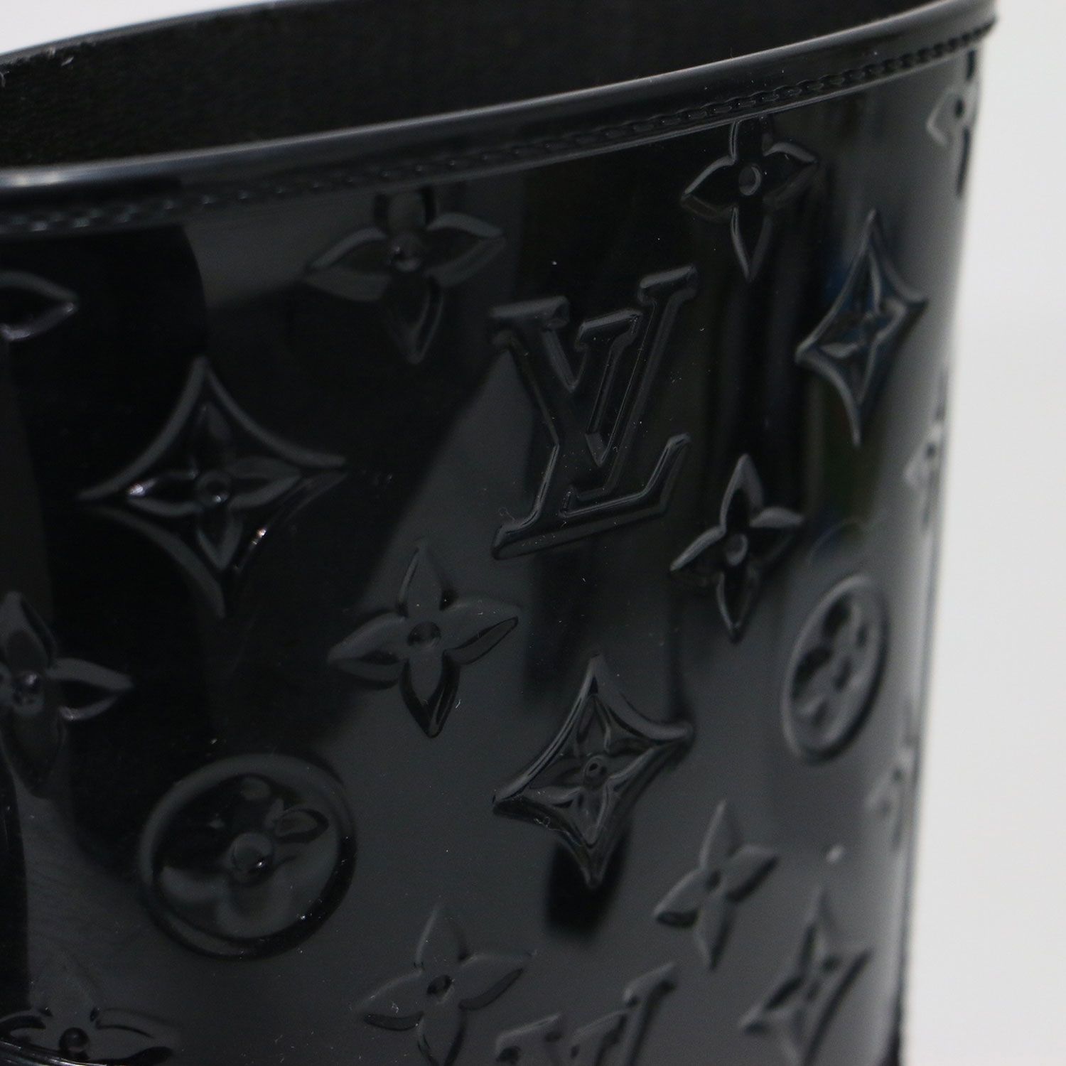 LOUIS VUITTON ルイヴィトン ブラック 黒 サイズ:37(24.0cm