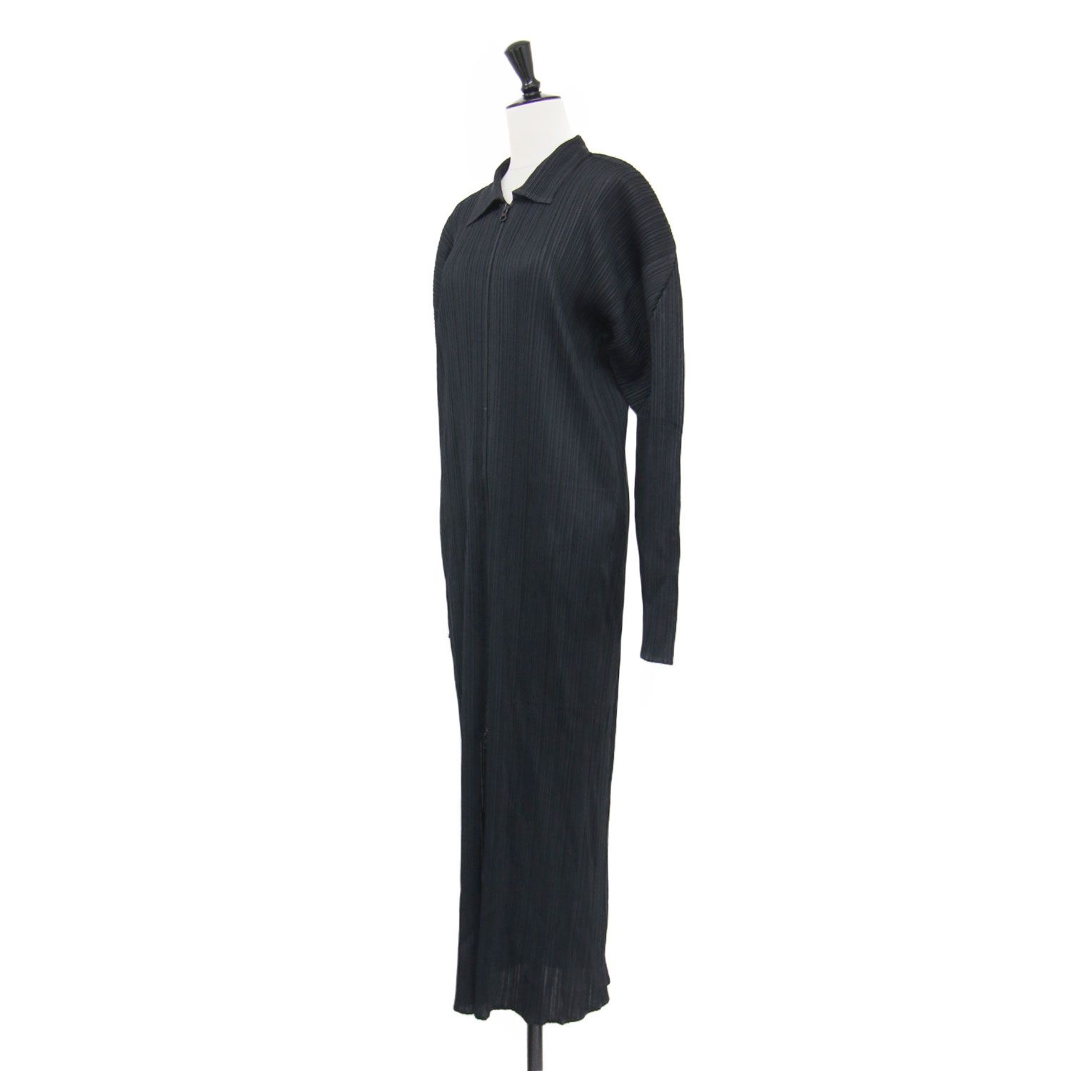 PLEATS PLEASE プリーツプリーズ ワンピース ブラック 黒 サイズ:4(XL 