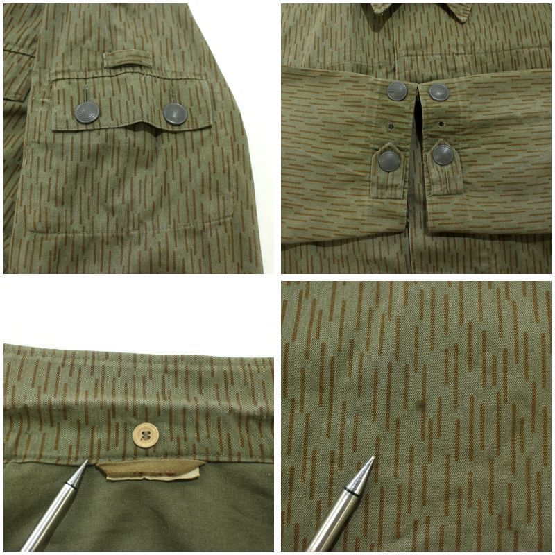 70s vintage ドイツ軍 レインドロップカモ ミリタリージャケット