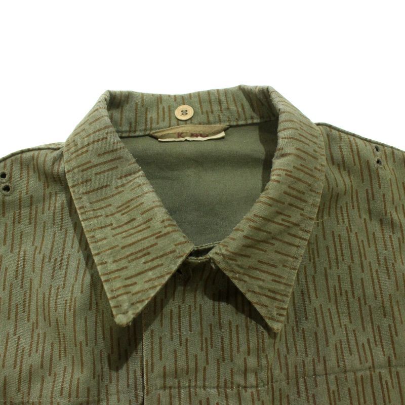 70s vintage ドイツ軍 レインドロップカモ ミリタリージャケット