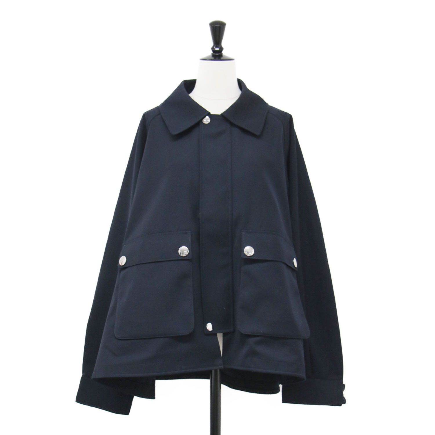 美品】THE RERACS ザ リラクス × UNITED ARROWS別注 ブルゾン ネイビー 