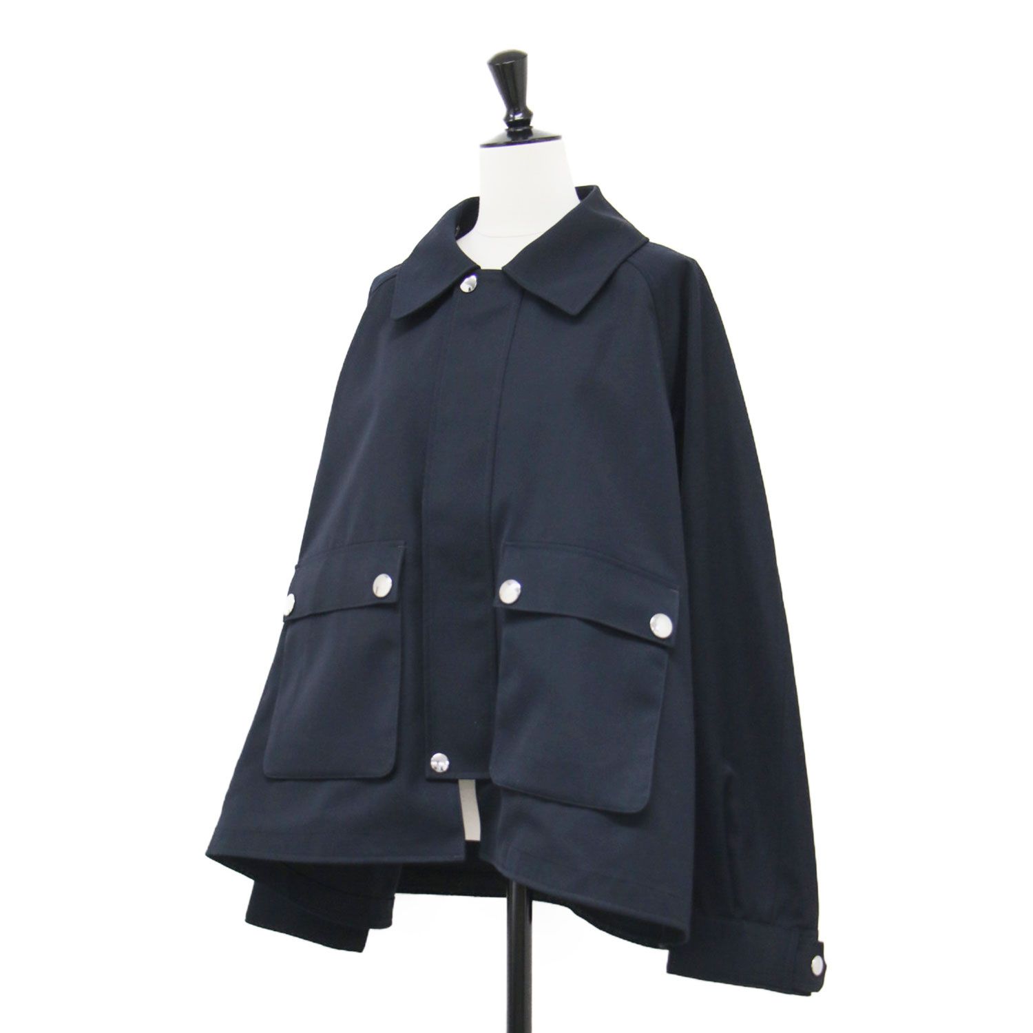 美品】THE RERACS ザ リラクス × UNITED ARROWS別注 ブルゾン ネイビー