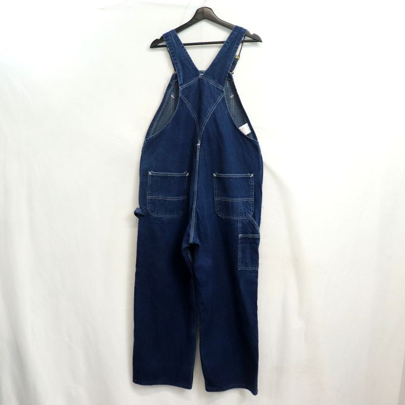 90s USA製 vintage Carhartt デニム オーバーオール メンズ 表記38×30
