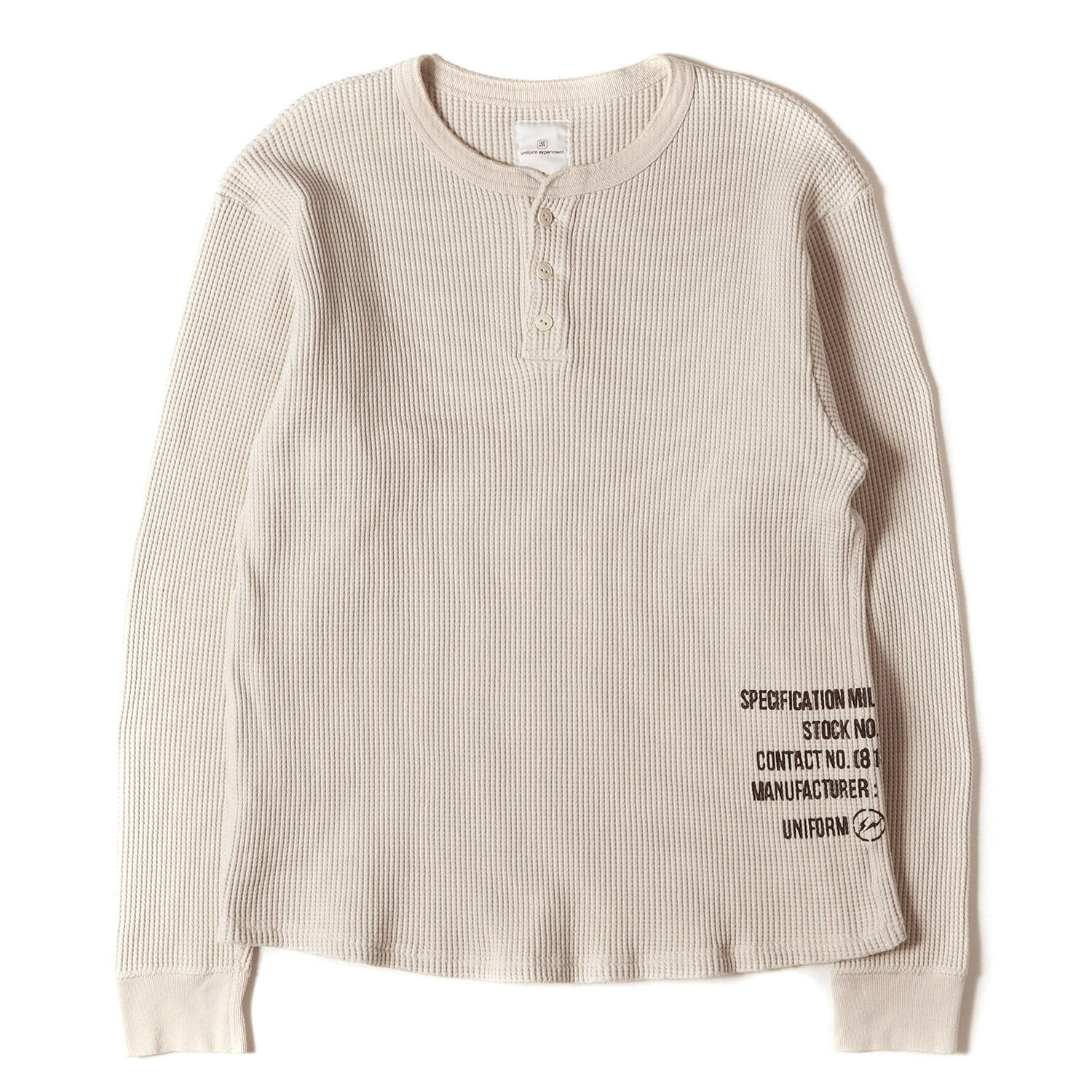 美品】UNIFORM EXPERIMENT ユニフォームエクスペリメント カットソー 