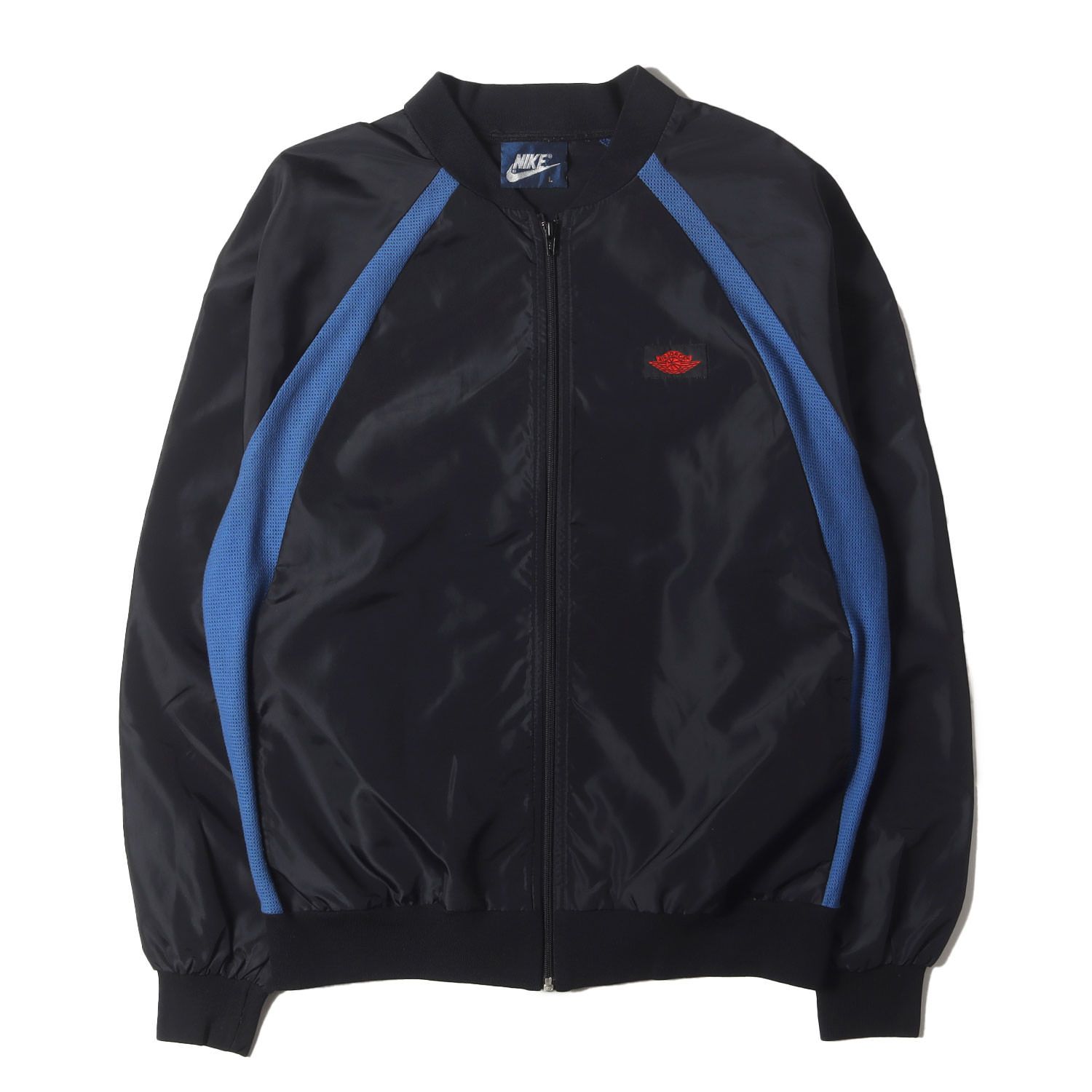 NIKE / vintage ジャケット ブラック ブルー 黒青 サイズ:L | 紺 NIKE / vintage ジャケット ブラック ブルー 黒青 サイズ:L | 紺