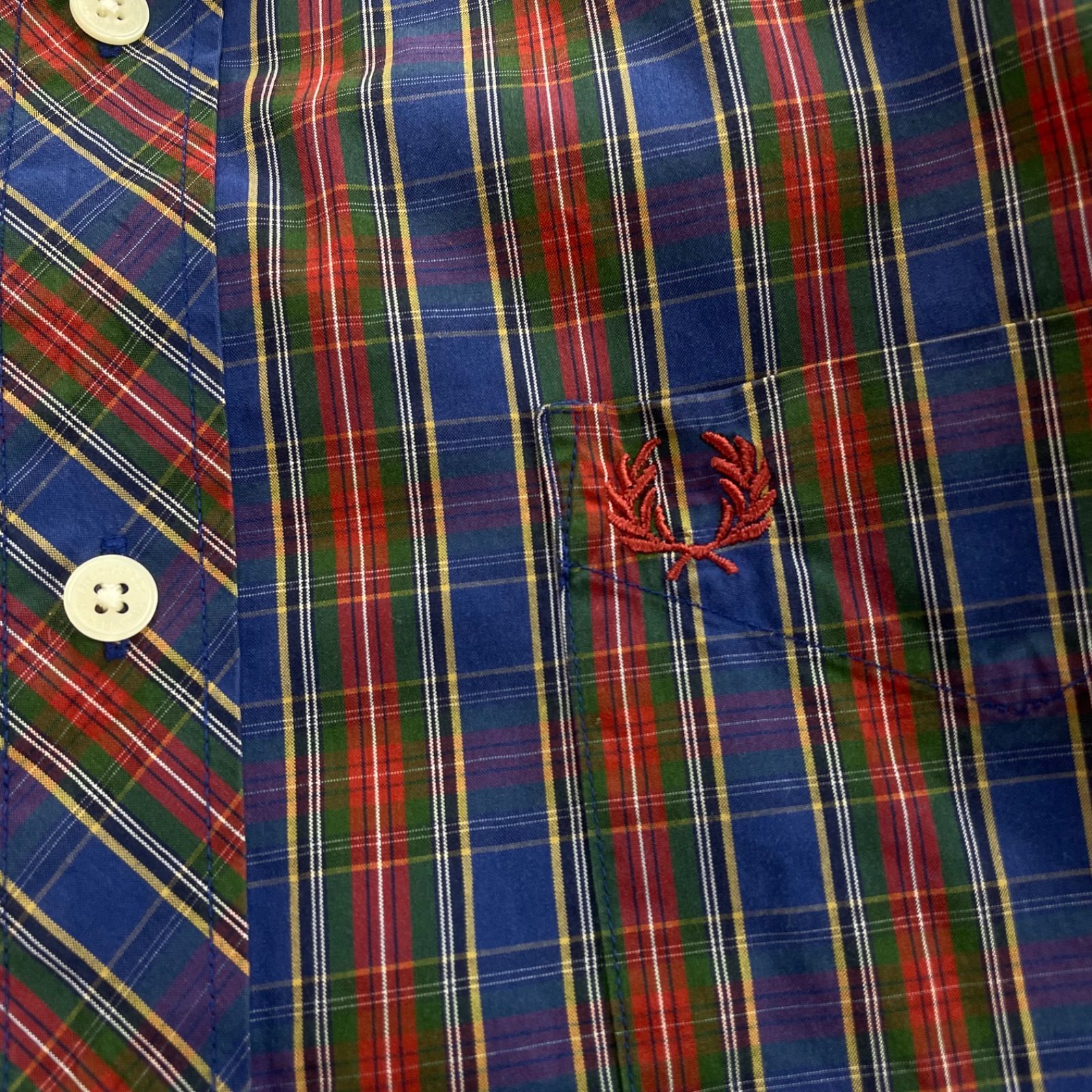 FRED PERRY L/S BD Shirt フレッドペリー ヒットユニオン製 長袖シャツ 