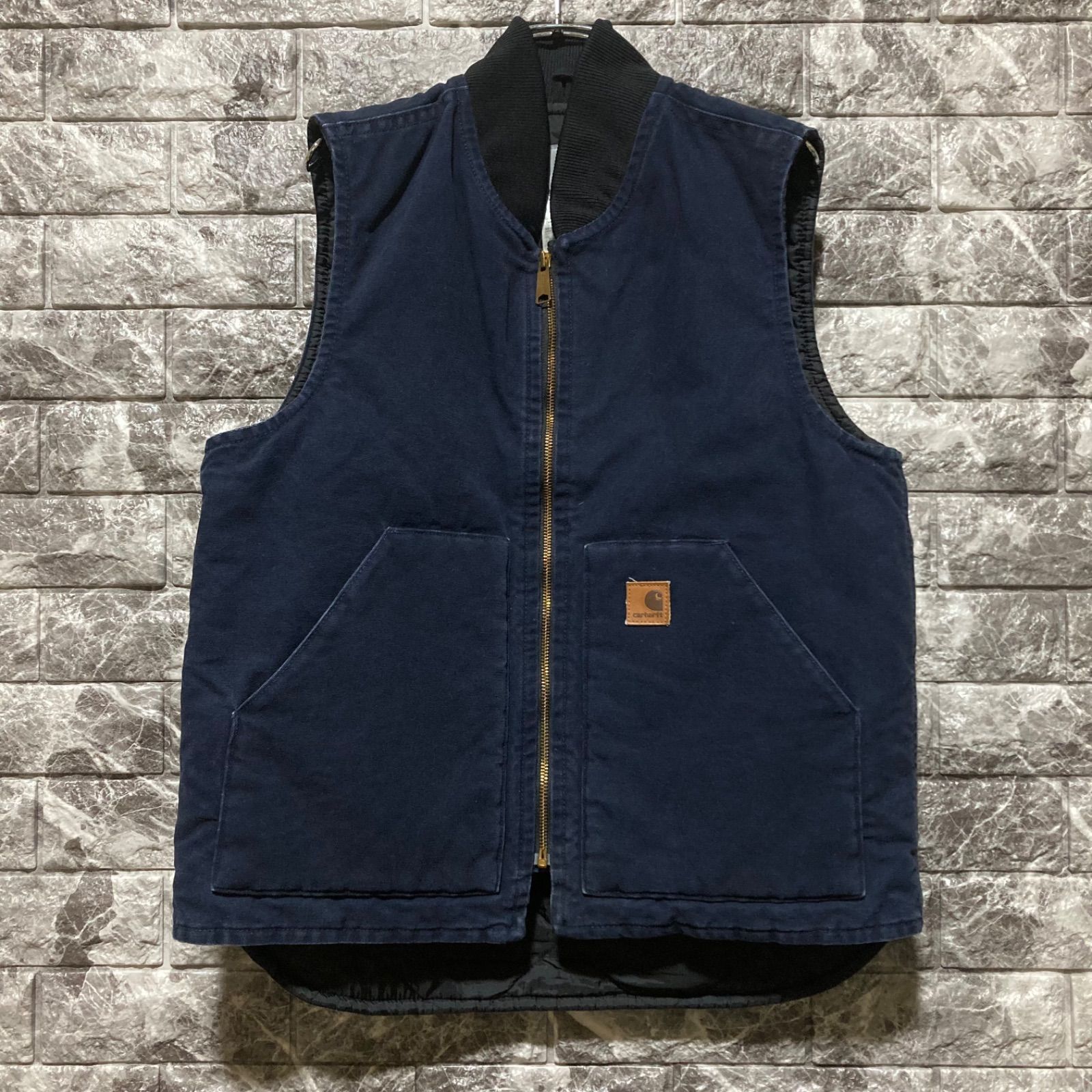 ダック生地 カーハート ダックベスト ベスト メキシコ製 Carhartt