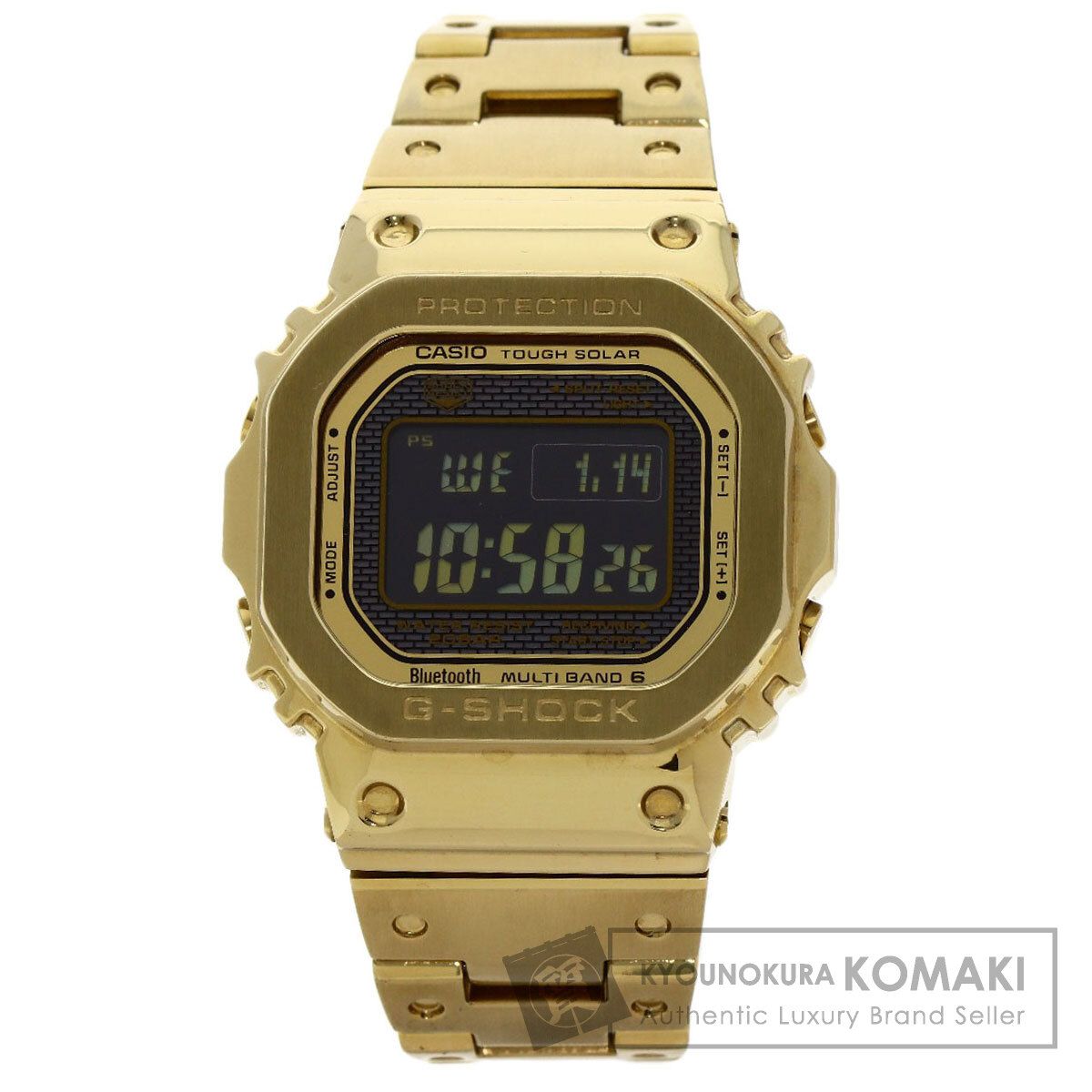 メルカリ最安値！国内正規品 新品 GMW-B5000GD-9JF CASIO カシオ GMW-B5000GD-9JF フルメタル 5000シリーズ 腕時計 SS SS