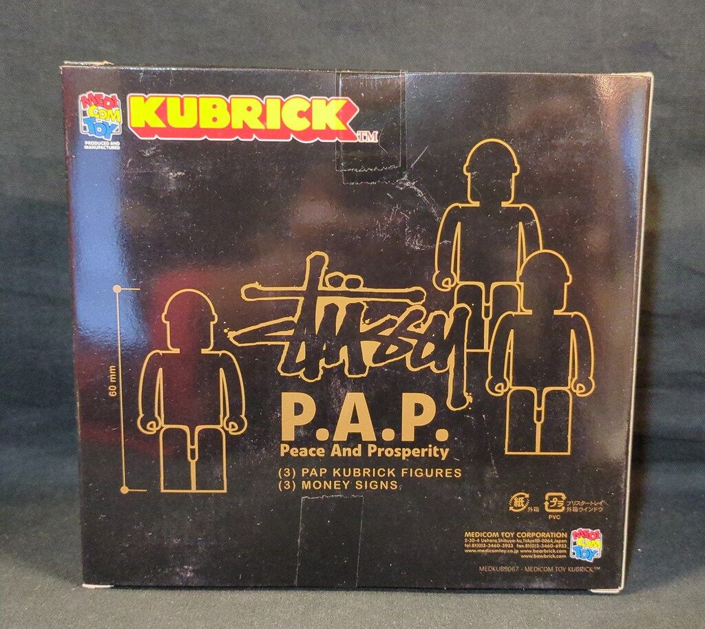 MEDICOMTOY KUBRICK-S 100%STUSSYP.A.P[SetA]/KUBRICK-S KUBRICK X 