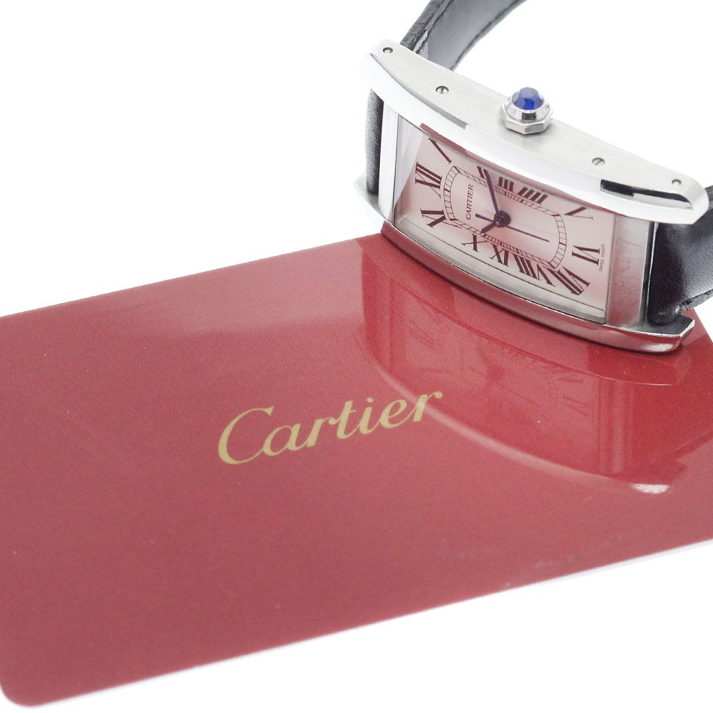 カルティエ CARTIER WSTA0017 タンクアメリカンMM 自動巻き ボーイズ