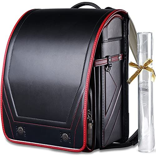 Coulomb クーロン プレリュード ランドセル 男の子 A4フラットファイル対応 撥水加工 ワンタッチロック 透明ランドセルカバー付 ?売者6年保証 BK R c1fa304c