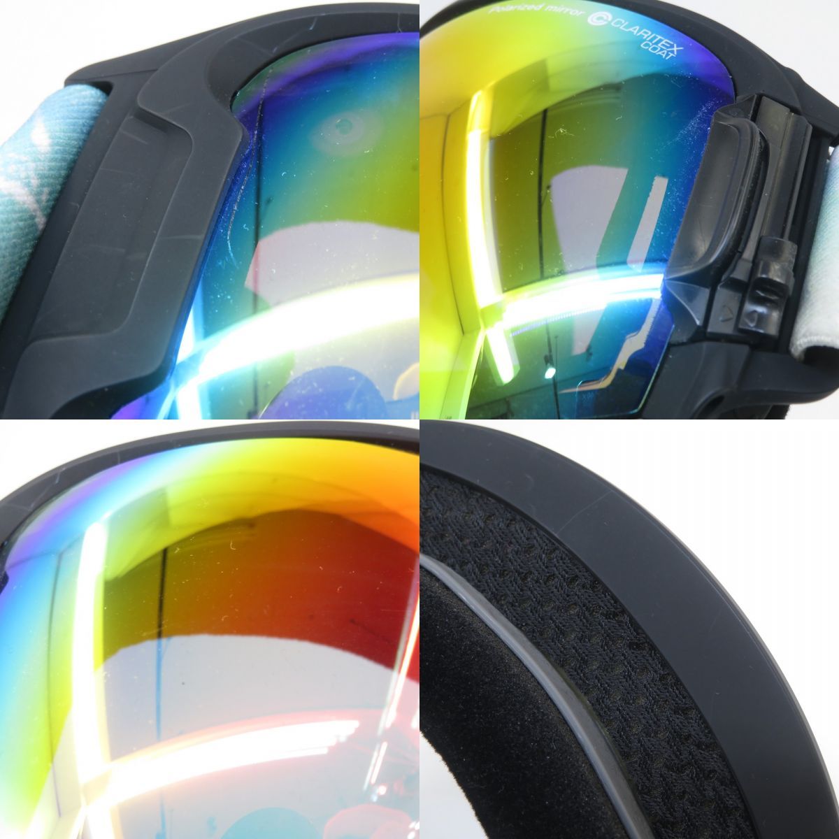 DICE ダイス スノーゴーグル Polarized mirror CLARITEX ※中古 - メルカリ