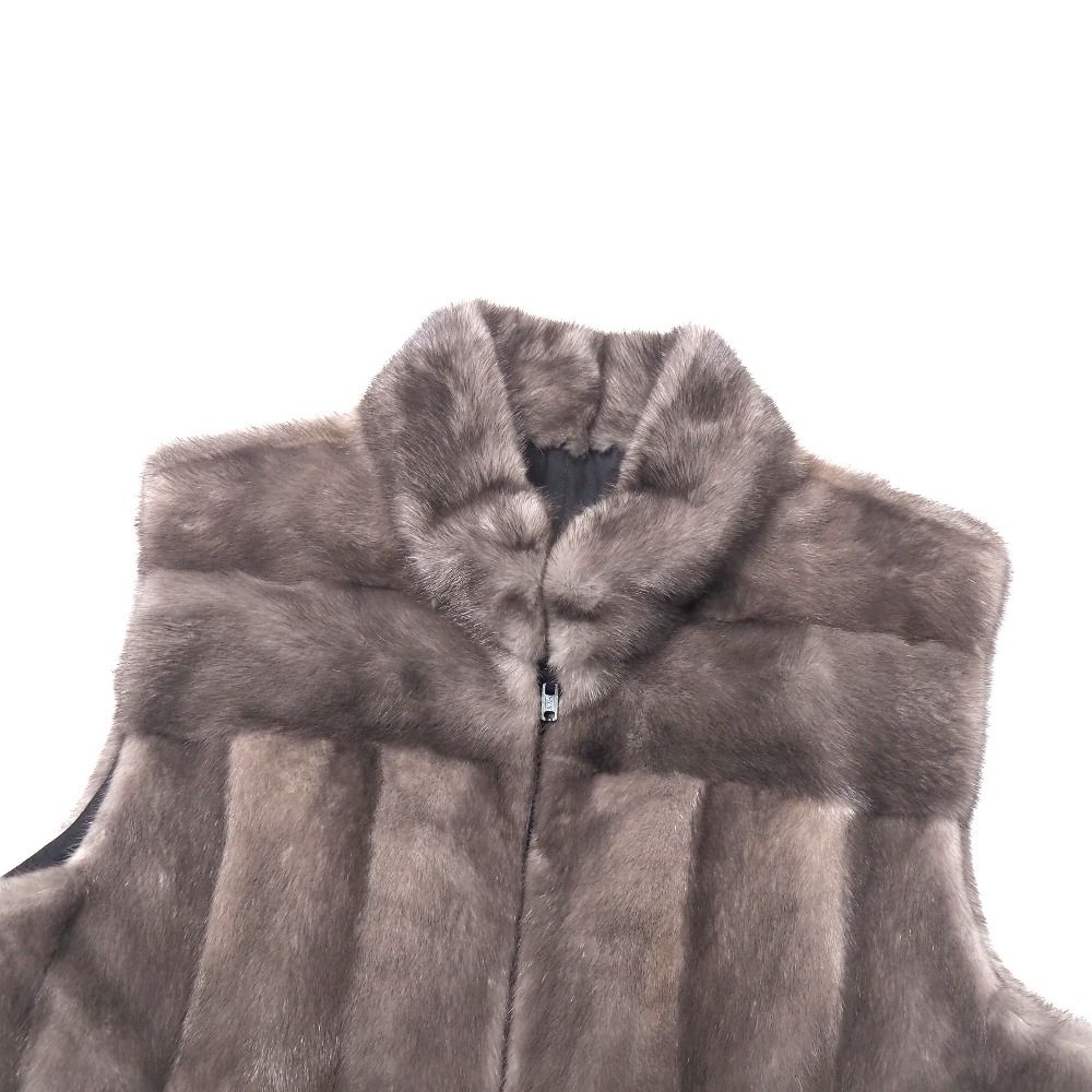 トップス □美品□Mink ミンク ベスト サイズ- ミンク ファー