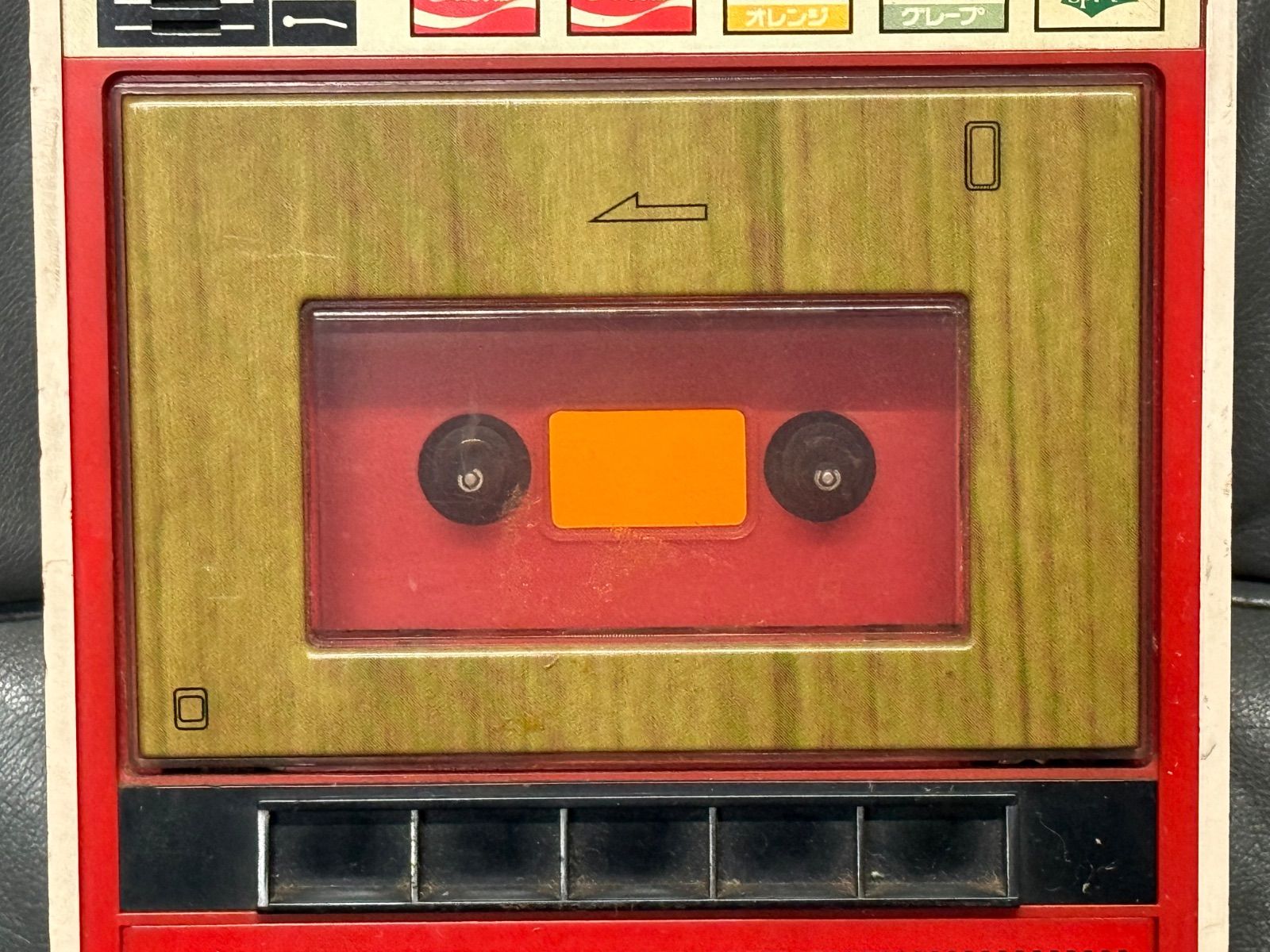コカコーラ 自販機型 カセットテープレコーダー 電源コード レトロ