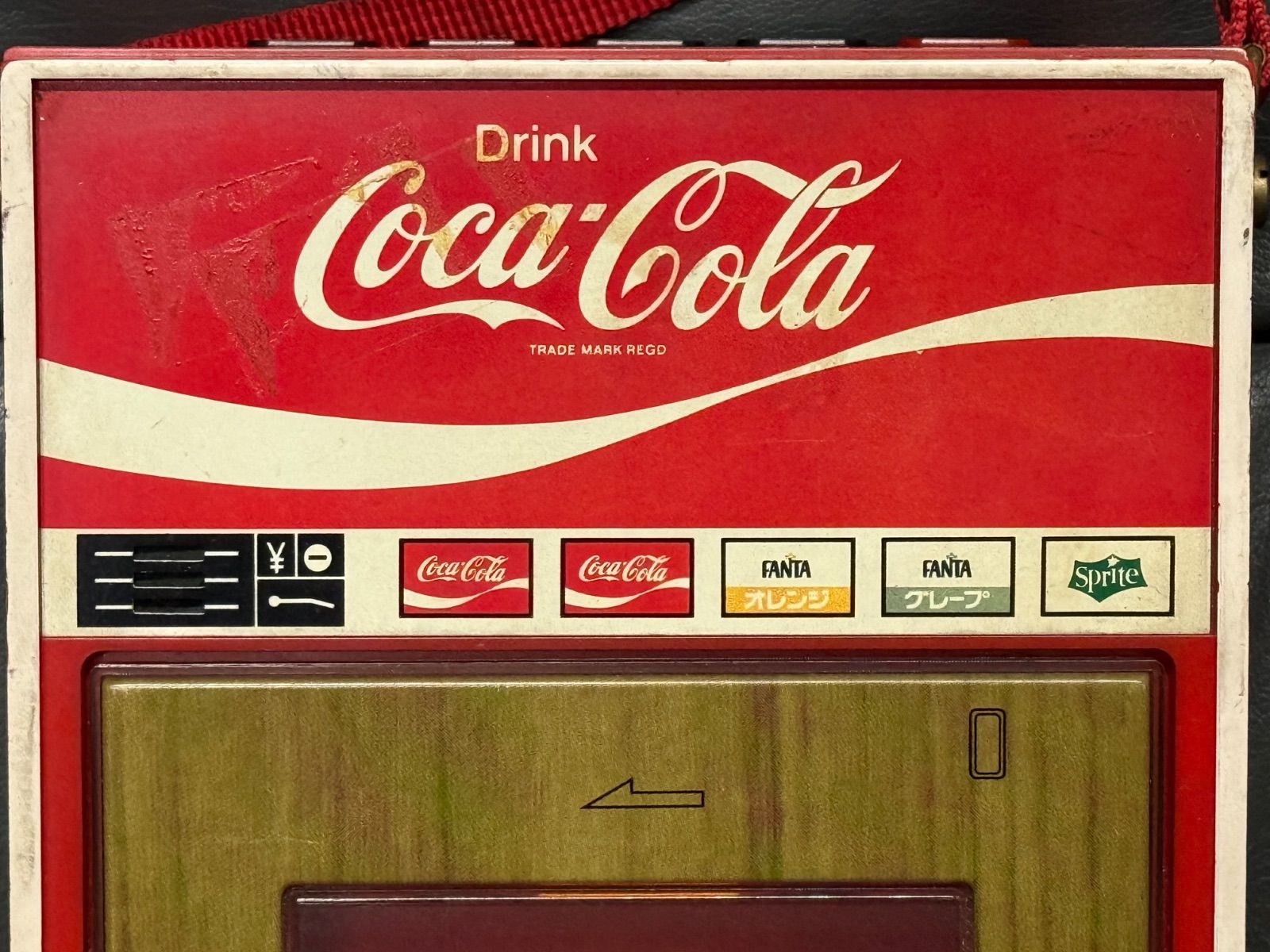コカコーラ 自販機型 カセットテープレコーダー 電源コード レトロ