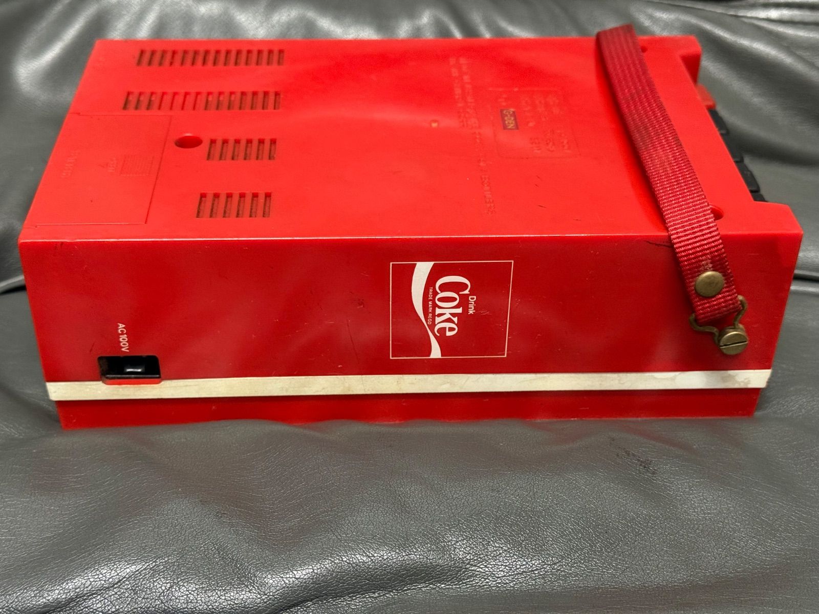 コカコーラ 自販機型 カセットテープレコーダー 電源コード レトロ