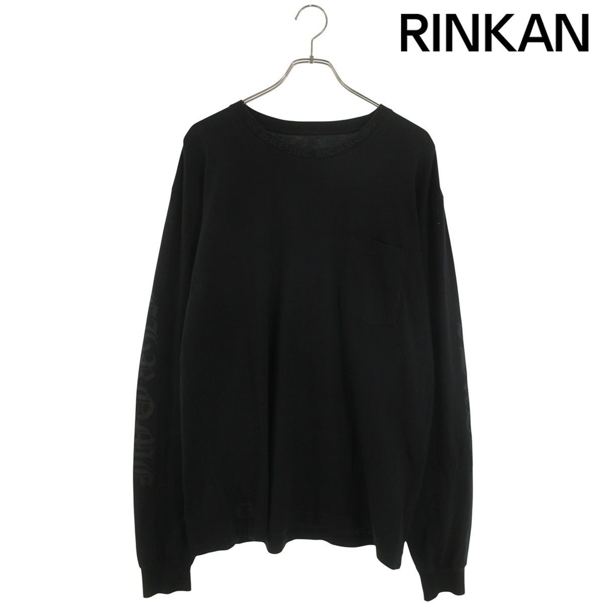 クロムハーツ CH L/S /1 袖英字プリント長袖カットソー L | クロム 
