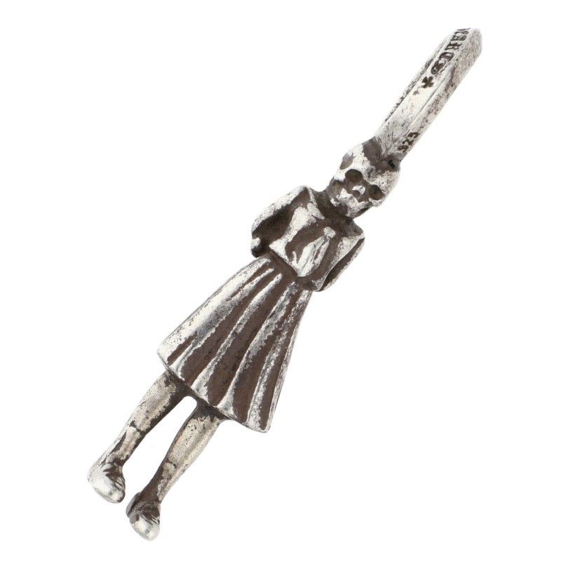 クロムハーツ  STACK FOTI SKIPPY/フォティ スキッピースタックチャーム シルバーネックレストップ メンズ