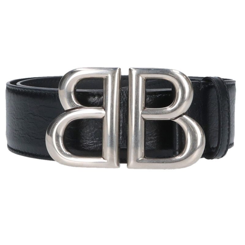 バレンシアガ 629190 BBロゴレザーベルト メンズ 85 - メルカリ