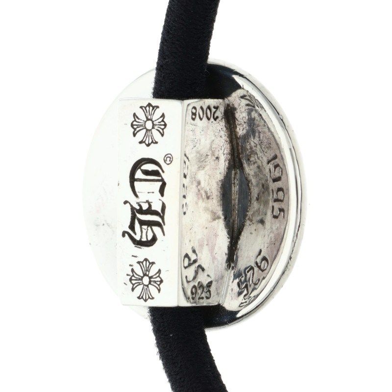 クロムハーツ HAIRBAND/クロスボールボタンヘアゴム シルバーコンチョ