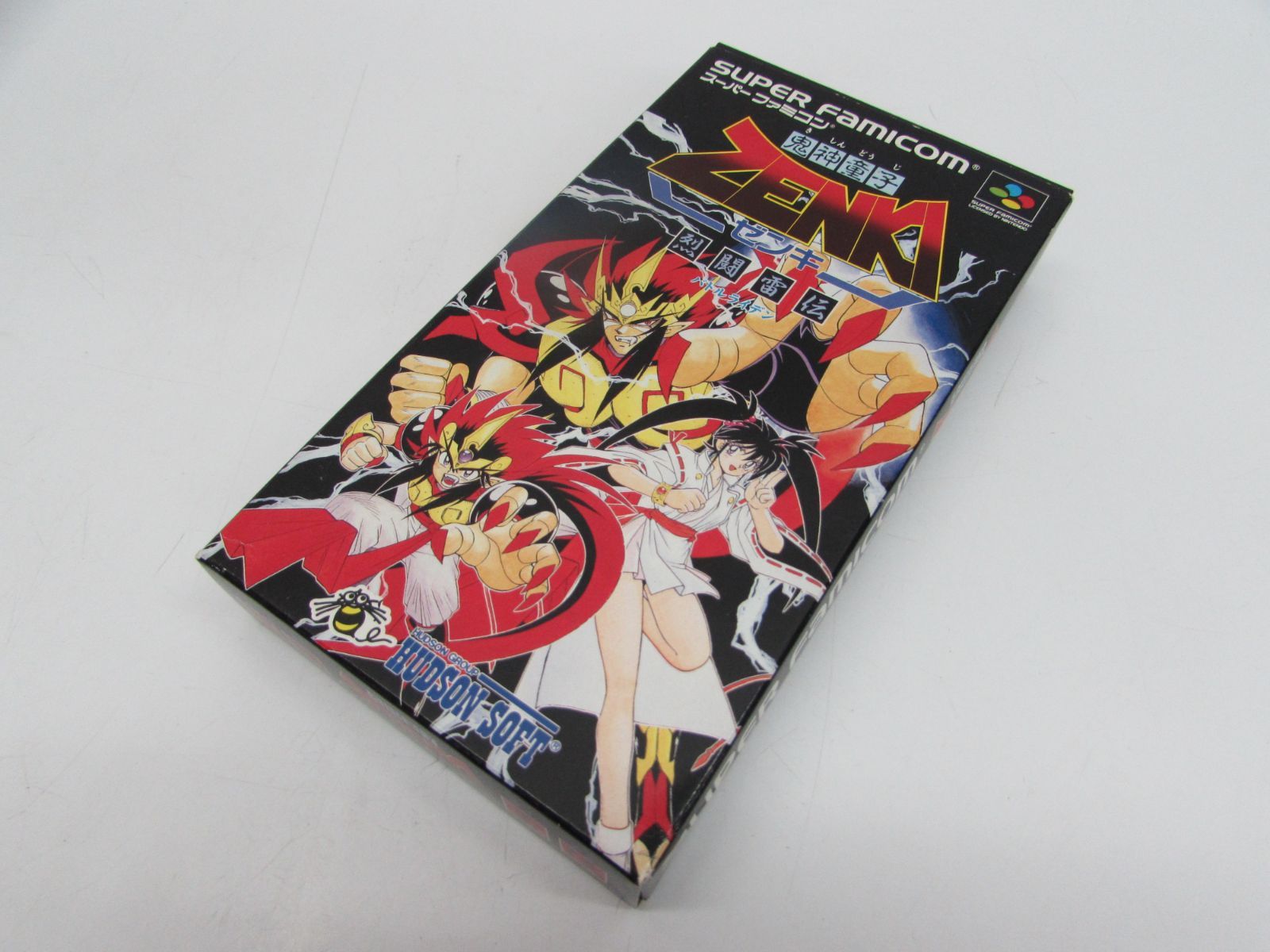 スーパーファミコン SFC 鬼神童子 ZENKI ゼンキ 烈闘雷伝 バトル